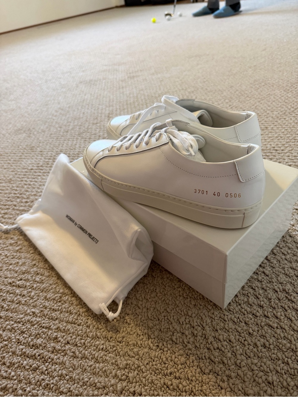 Common Projects White Box — Woman Original Achilles Low